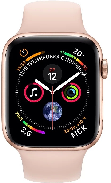 Смарт-часы Apple Watch Series 4 40 mm (розовое золото) Смарт-часы Apple Watch Series 4 40 mm (розовое золото)